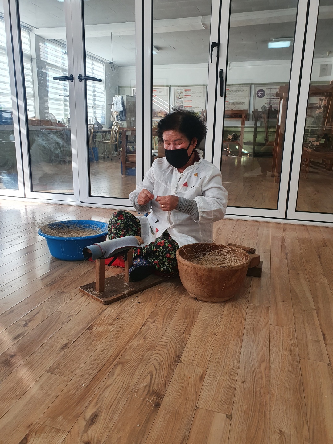 삼베사업단 삼베의 과정을 소개합니다. 사진