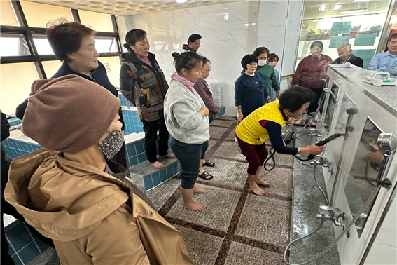 청소직무교육 사진