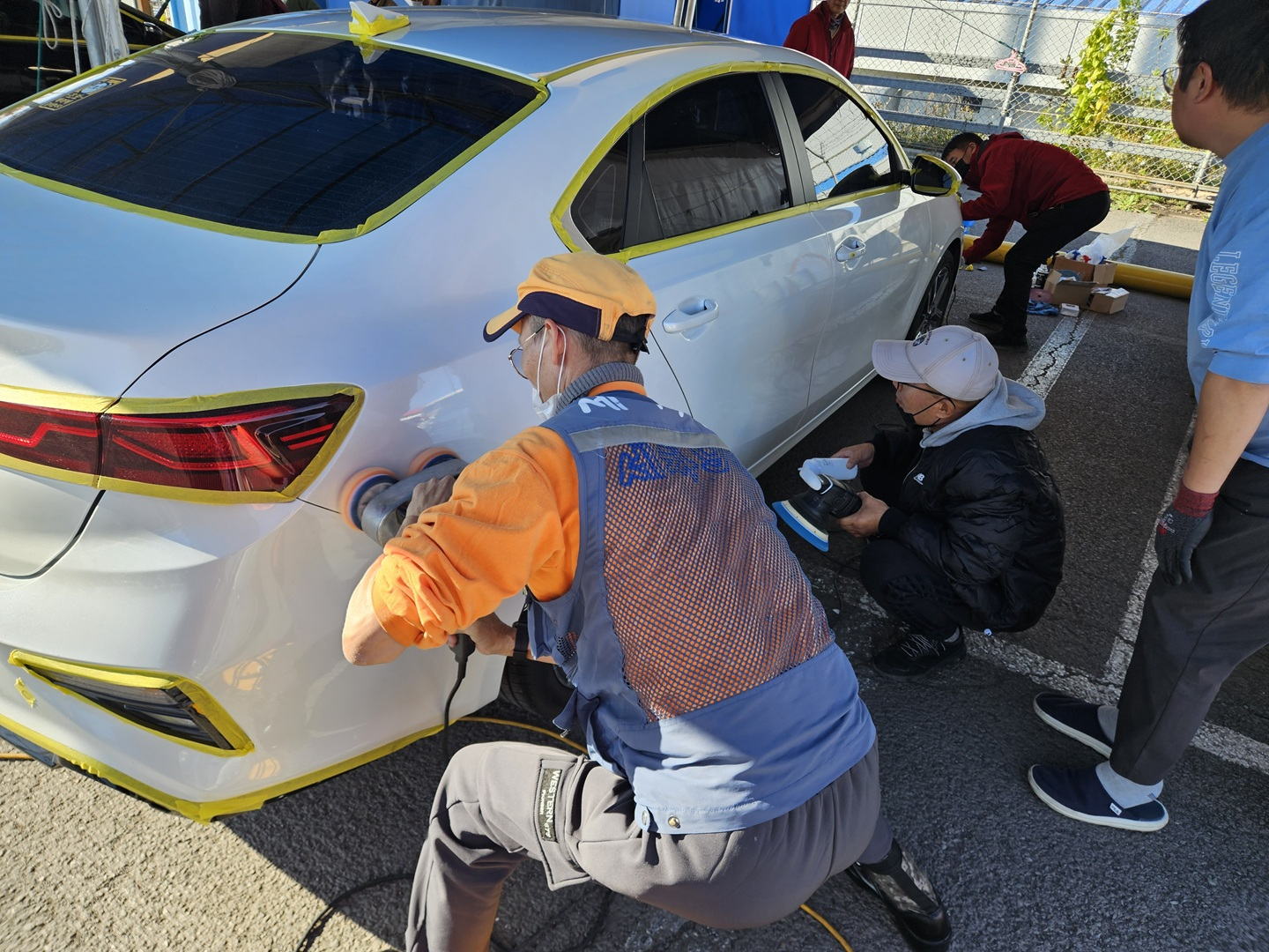 세차사업 직무능력 향상교육 사진