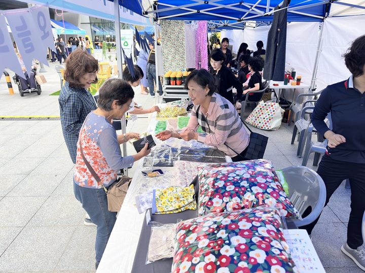 경남자활생산품박람회 사진
